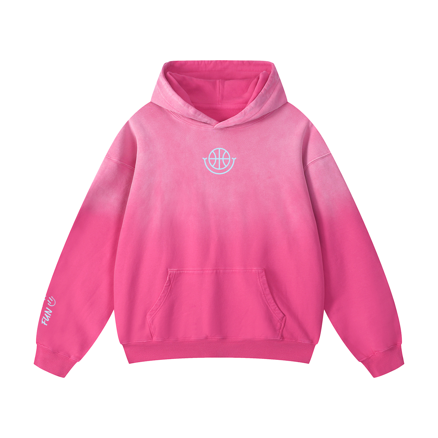 Keep It Fun (: Heavyweight Sunfade Oversized Hoodie – Basketball Keep It Fun (: Heavyweight Sunfade Oversized Hoodie – Basketball
