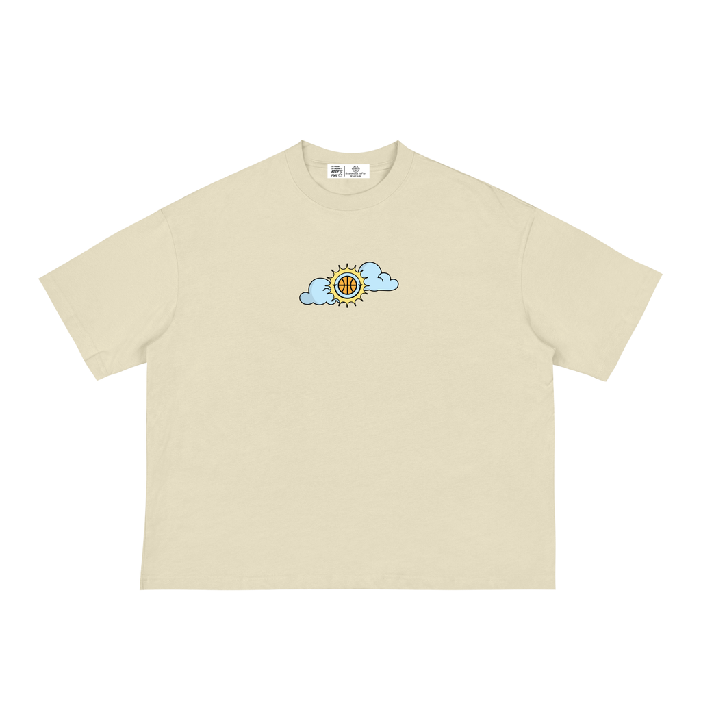 SHINING THROUGH TOUGH TIMES Classic Loose Boxy Tee