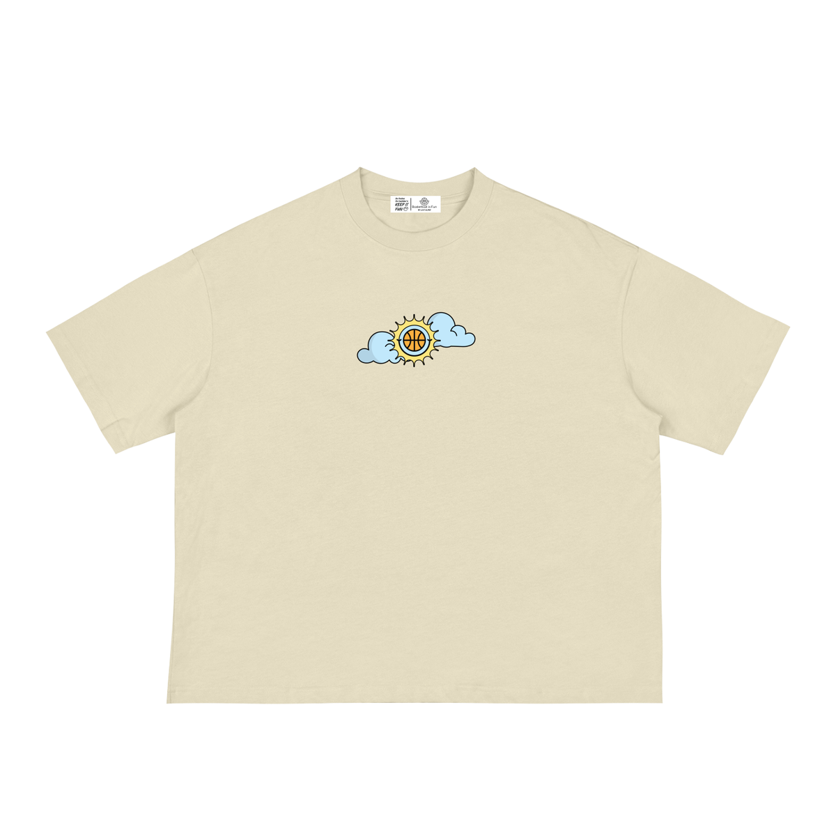 SHINING THROUGH TOUGH TIMES Classic Loose Boxy Tee