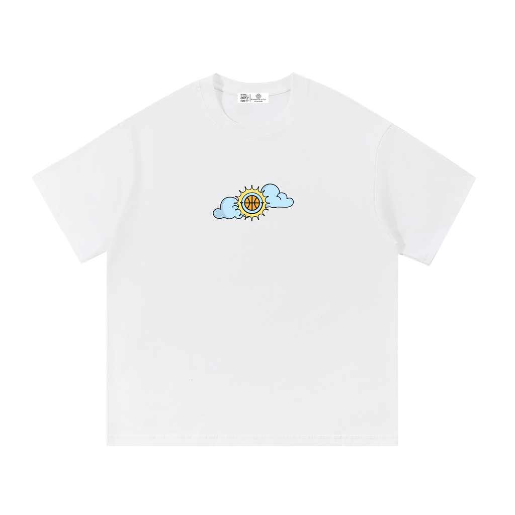 SHINING THROUGH THE TOUGH TIMES Essential Cotton T-Shirt