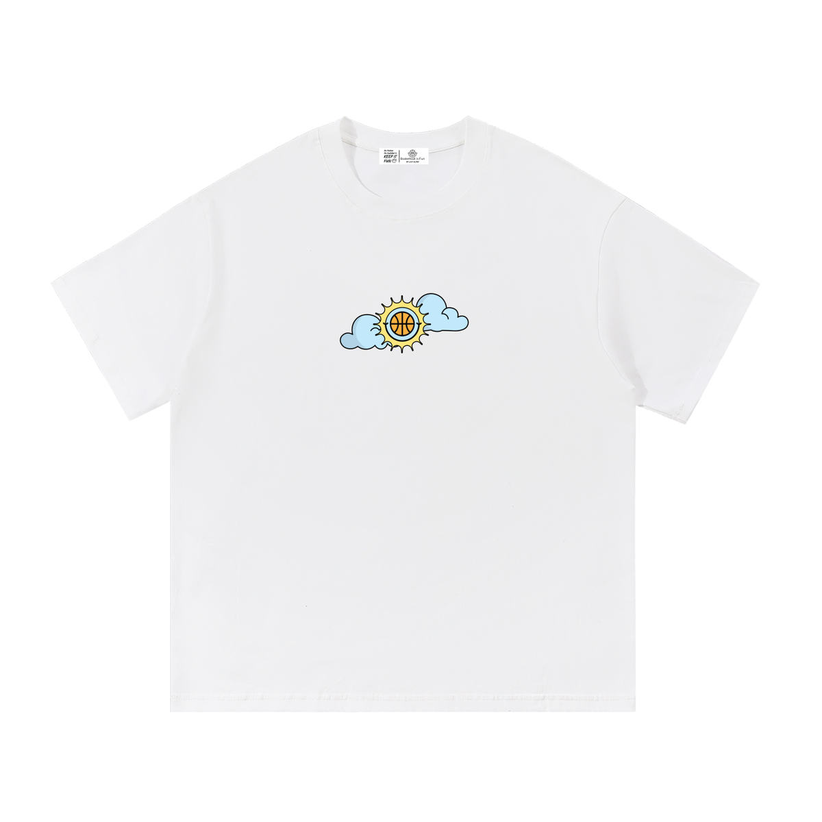SHINING THROUGH THE TOUGH TIMES Essential Cotton T-Shirt