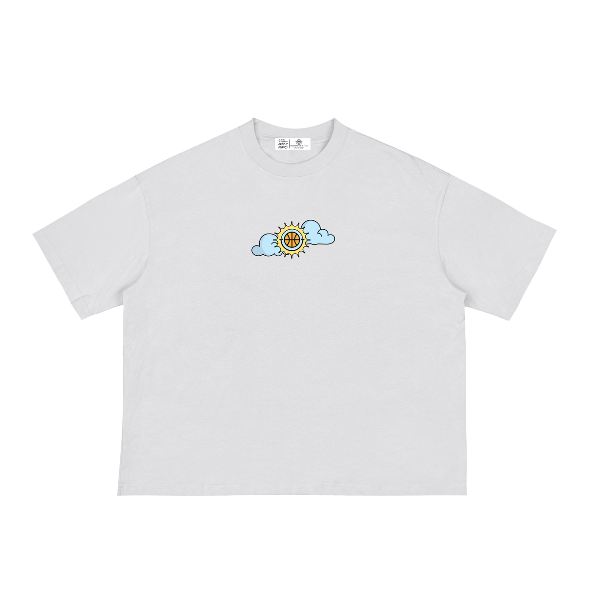 SHINING THROUGH TOUGH TIMES Classic Loose Boxy Tee