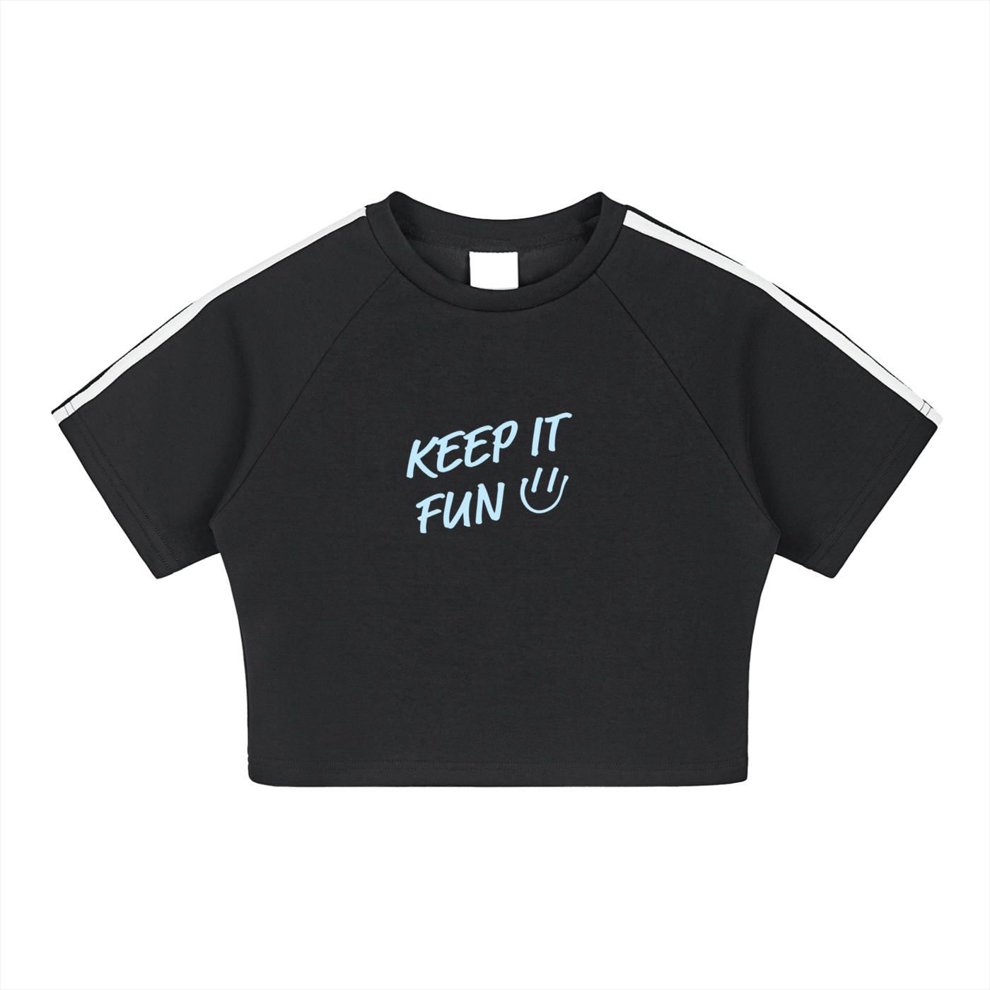 Taped Cooling Performance Crop Top