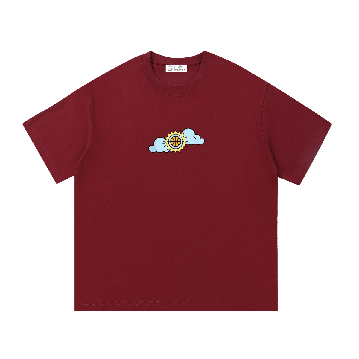 SHINING THROUGH THE TOUGH TIMES Essential Cotton T-Shirt