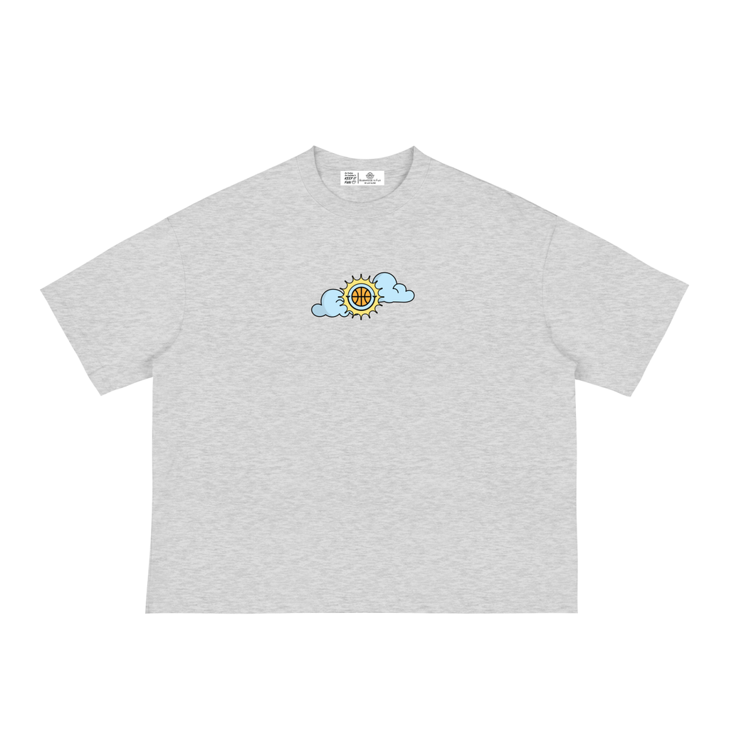 SHINING THROUGH TOUGH TIMES Classic Loose Boxy Tee