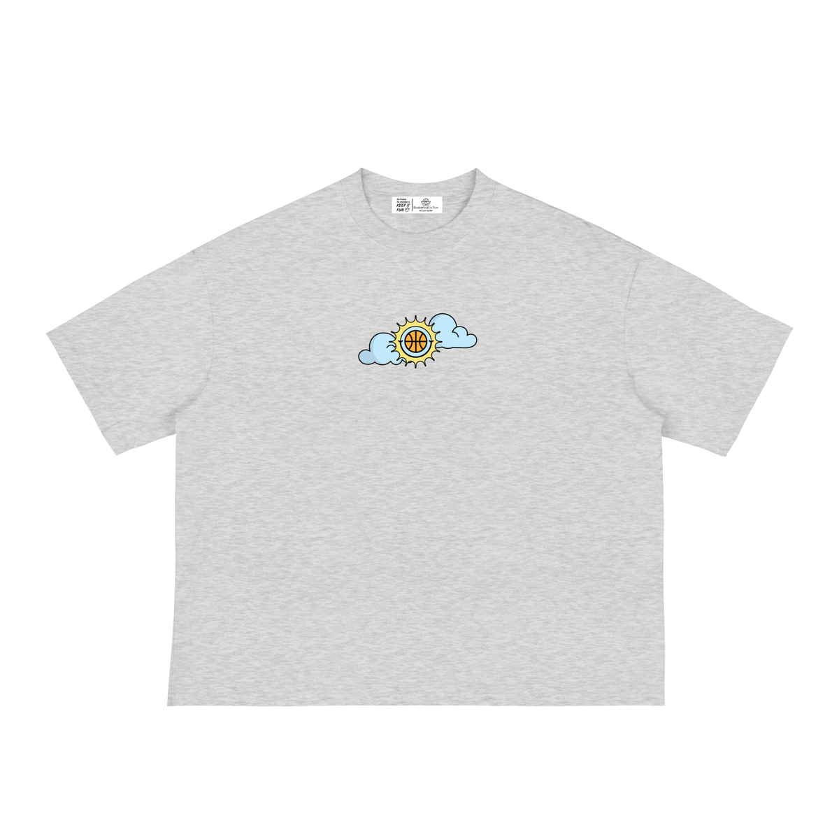 SHINING THROUGH TOUGH TIMES Classic Loose Boxy Tee