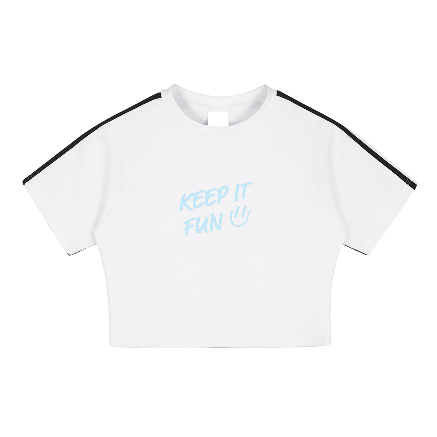 Taped Cooling Performance Crop Top