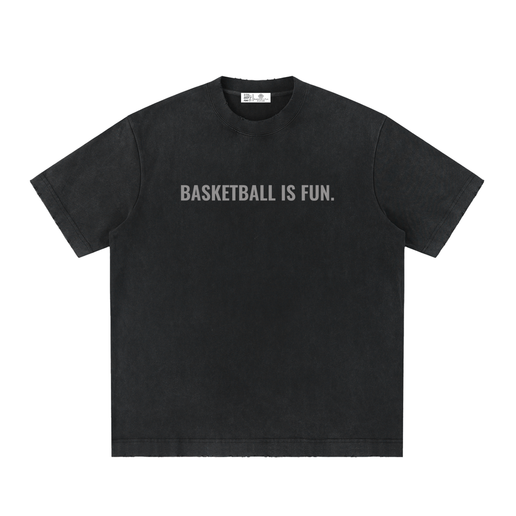 Heavyweight Vintage Washed Frayed T-Shirt
