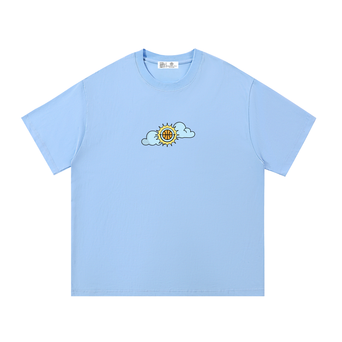 SHINING THROUGH THE TOUGH TIMES Essential Cotton T-Shirt